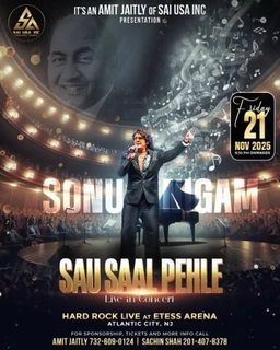 Sonu Nigam Live Symphony Concert in the New Jersey - 2025